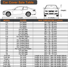 Load image into Gallery viewer, XXL 6-Layer Waterproof Truck Cover - All Weather Protection for Trucks Up to ...
