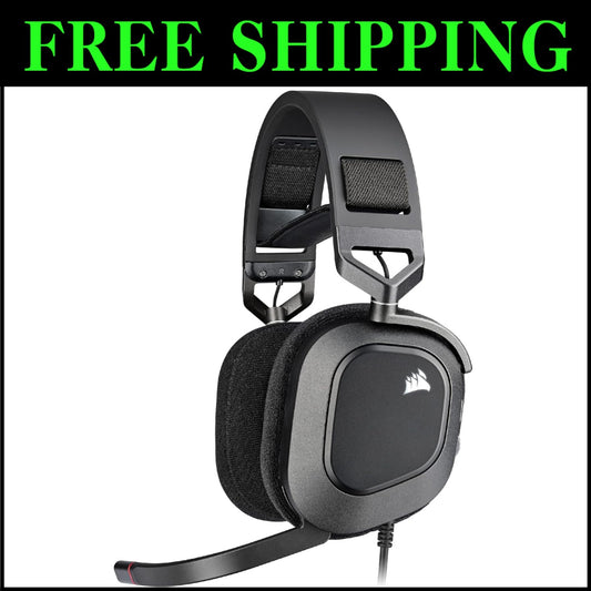 Wireless Performance with HS80 RGB Gaming Headset, Touch Control & Comfort Fit