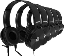 Load image into Gallery viewer, Durable, Adjustable 10-Pack Earphones for Kids - HQ Sound for School &amp; Travel