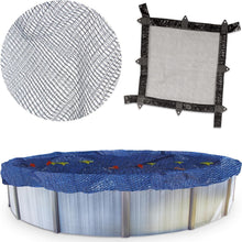 Load image into Gallery viewer, Winter Leaf Net for Above Ground Pools - 15FT Round, Easy to Install &amp; Maintain