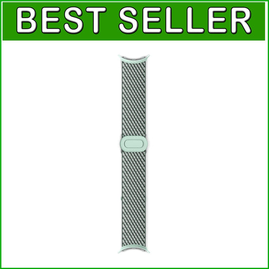 Breathable Sage Woven Band for Pixel Watch & Pixel Watch 2 - Adjustable Fit
