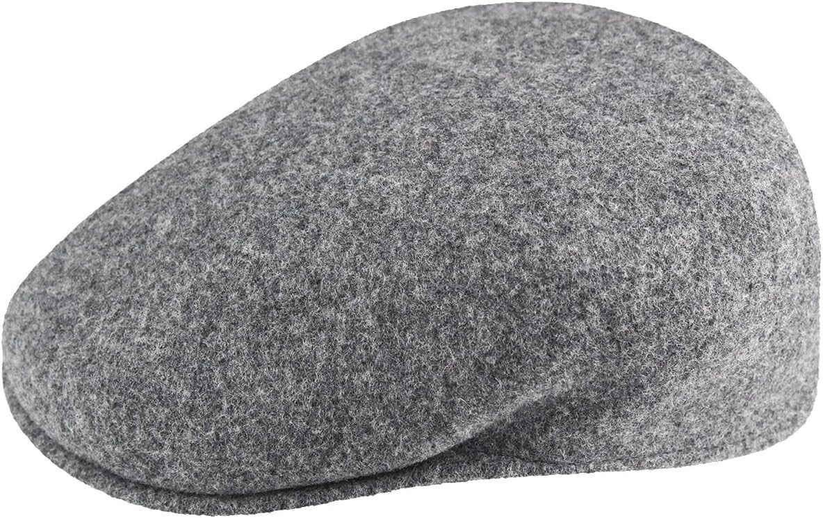 Ergonomic Wool 504 Cap - Stylish Flat Crown for Cold Weather in Moonstruck