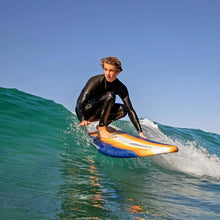 Load image into Gallery viewer, 8ft Classic Longboard Surfboard for Beginners - Soft Foam &amp; Stylish Org Burst