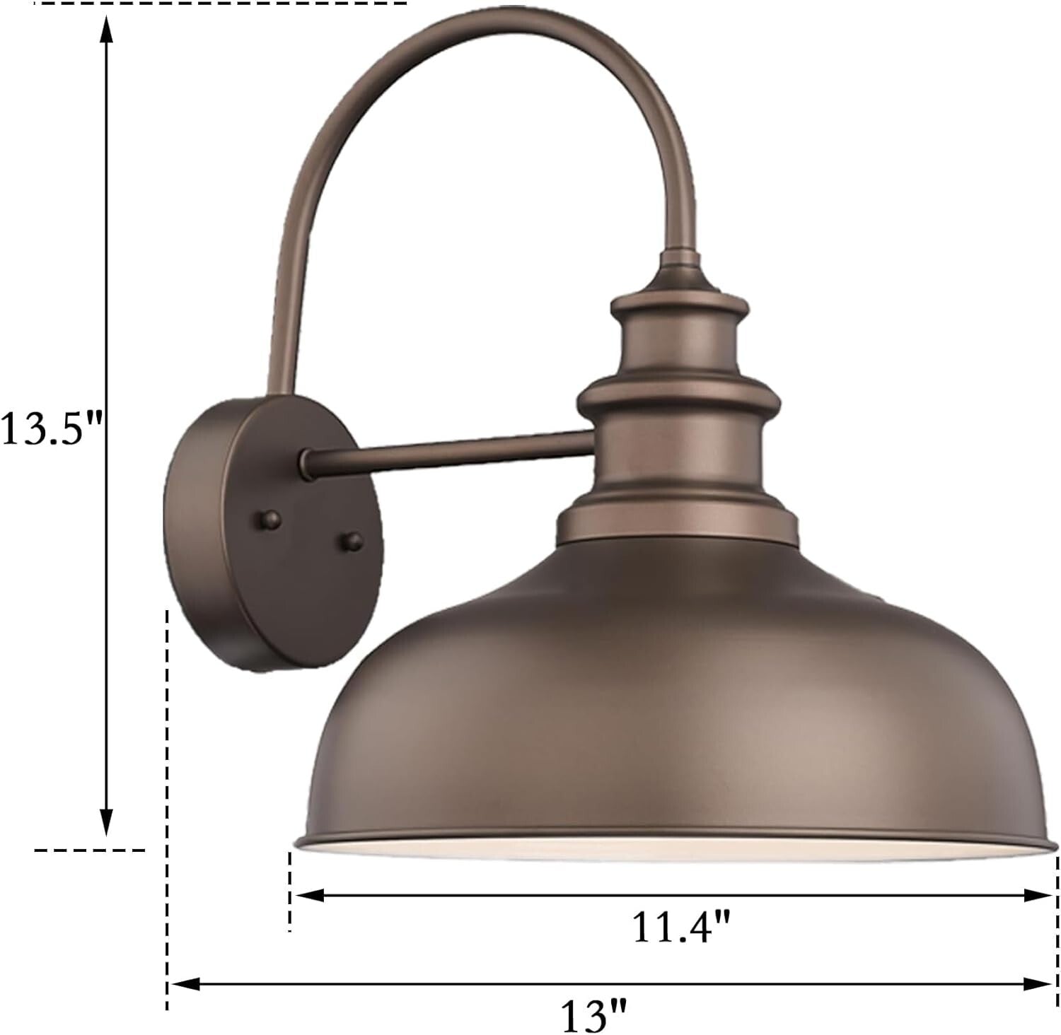 Elegant 4-Pack Industrial Farmhouse Wall Sconces - ETL Listed, Touch Control