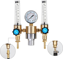 Load image into Gallery viewer, Adjustable Gas Regulator with Pressure Gauge - Perfect for Welding Projects