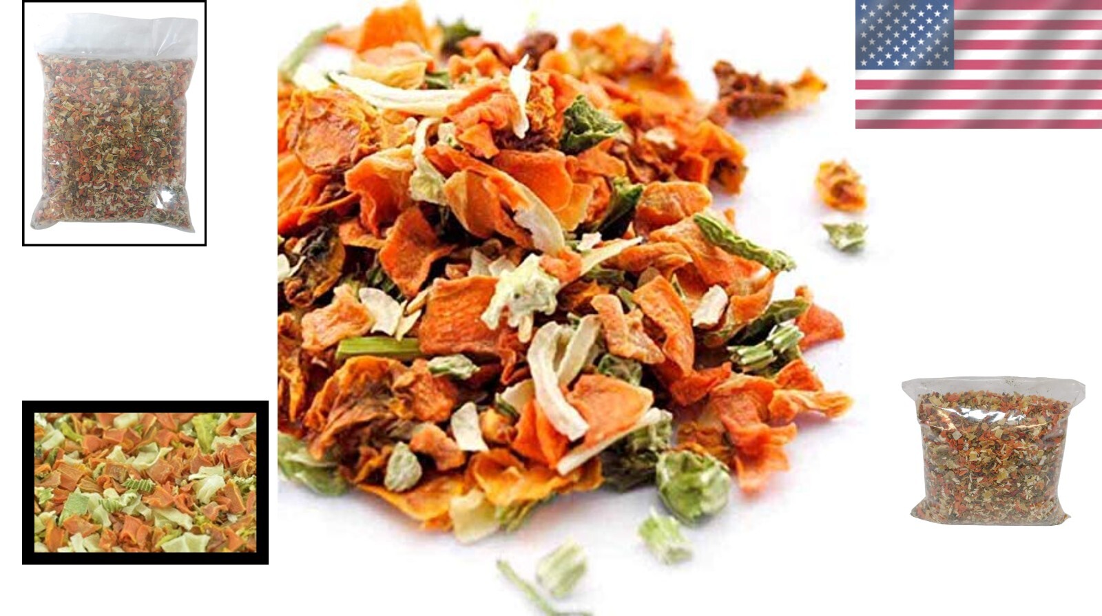 5 Pounds of Dehydrated Vegetable Soup Mix for Quick, Healthy Ramen & More