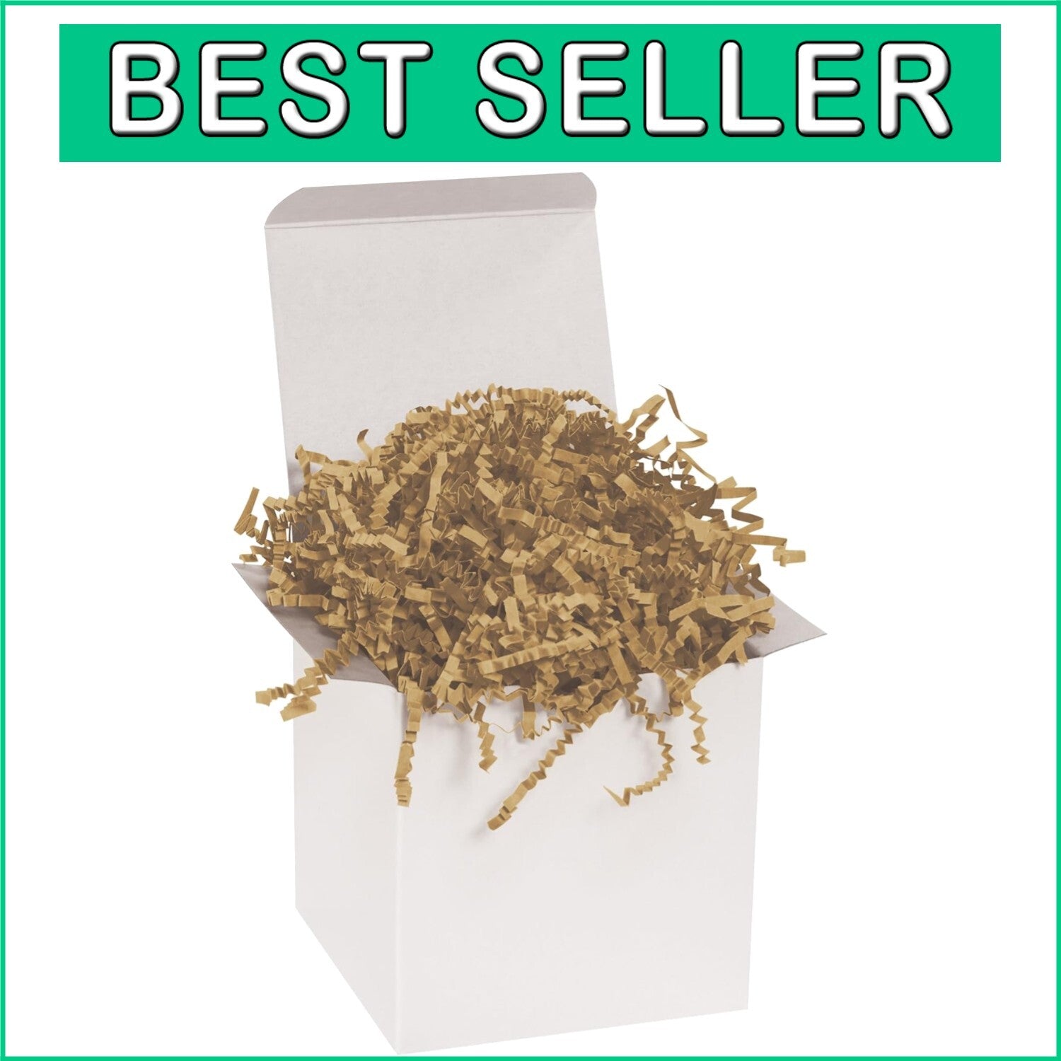 Eco-Friendly 10 lb. Crinkle Cut Paper Shred Filler - Perfect for Gift Baskets