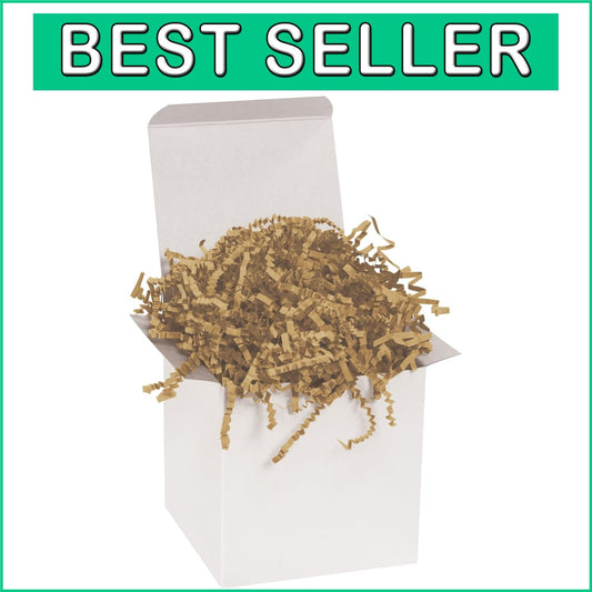 Eco-Friendly 10 lb. Crinkle Cut Paper Shred Filler - Perfect for Gift Baskets