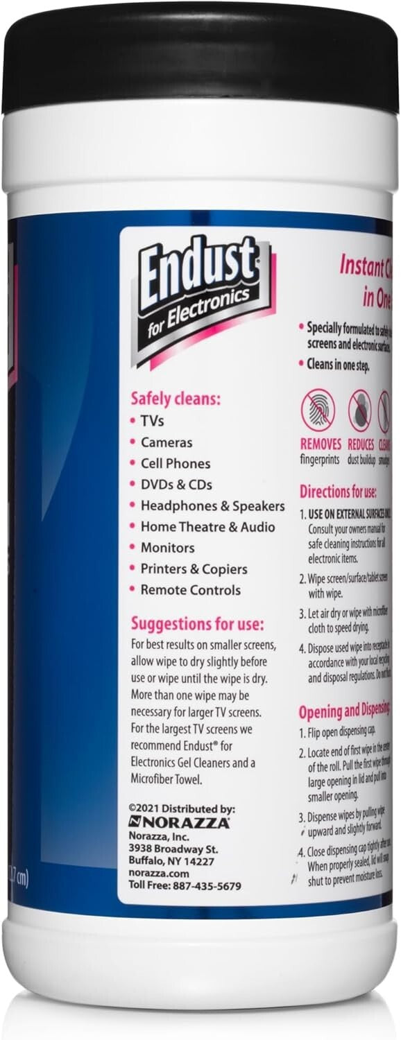 Convenient 70 Count Screen Cleaning Wipes - Ideal for Home & Office Use, 6 Pack