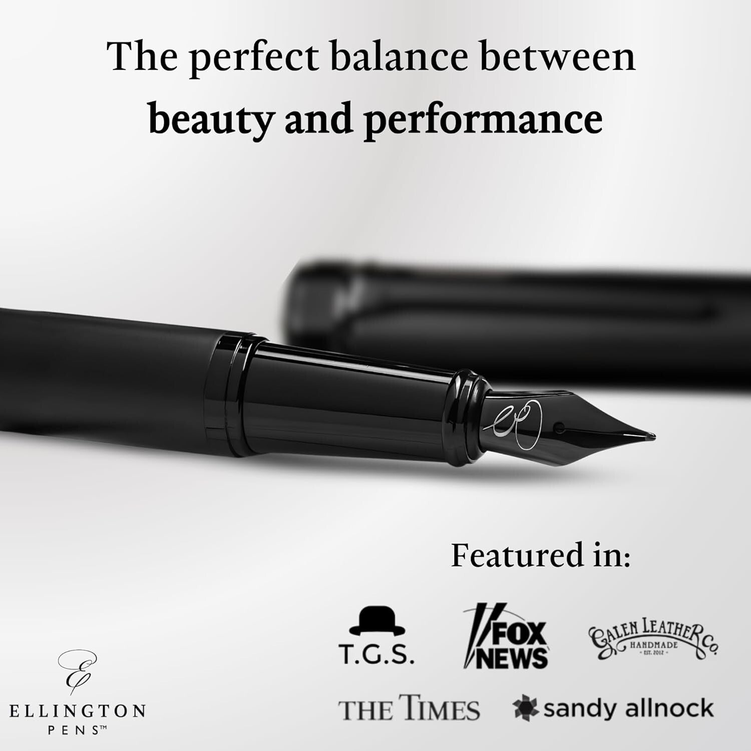 Luxury Fountain Pen Set: Smooth Medium Nib & Gift Box - Perfect for Calligraphy