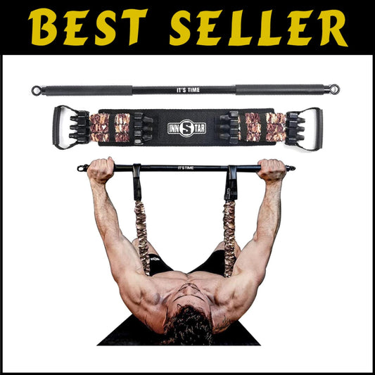 Multi-Function Resistance Bands Set - 200 lb Adjustable Home Fitness Solution