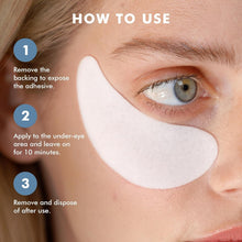 Load image into Gallery viewer, Sensitive Skin Approved Cooling Under Eye Patches with Instant Results, 16 Sets