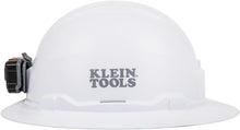 Load image into Gallery viewer, Klein Rechargeable Headlamp Hard Hat - Safety Meets Comfort, White, 20kV Tested