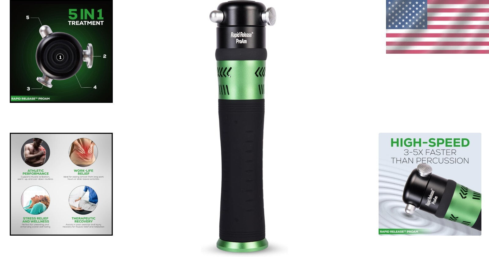 Customizable Cordless Massager – Ergonomic Design for On-the-Go Athlete Therapy