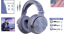 Load image into Gallery viewer, High-Fidelity Over-Ear DJ Headsets with Noise Isolation &amp; Neodymium Drivers