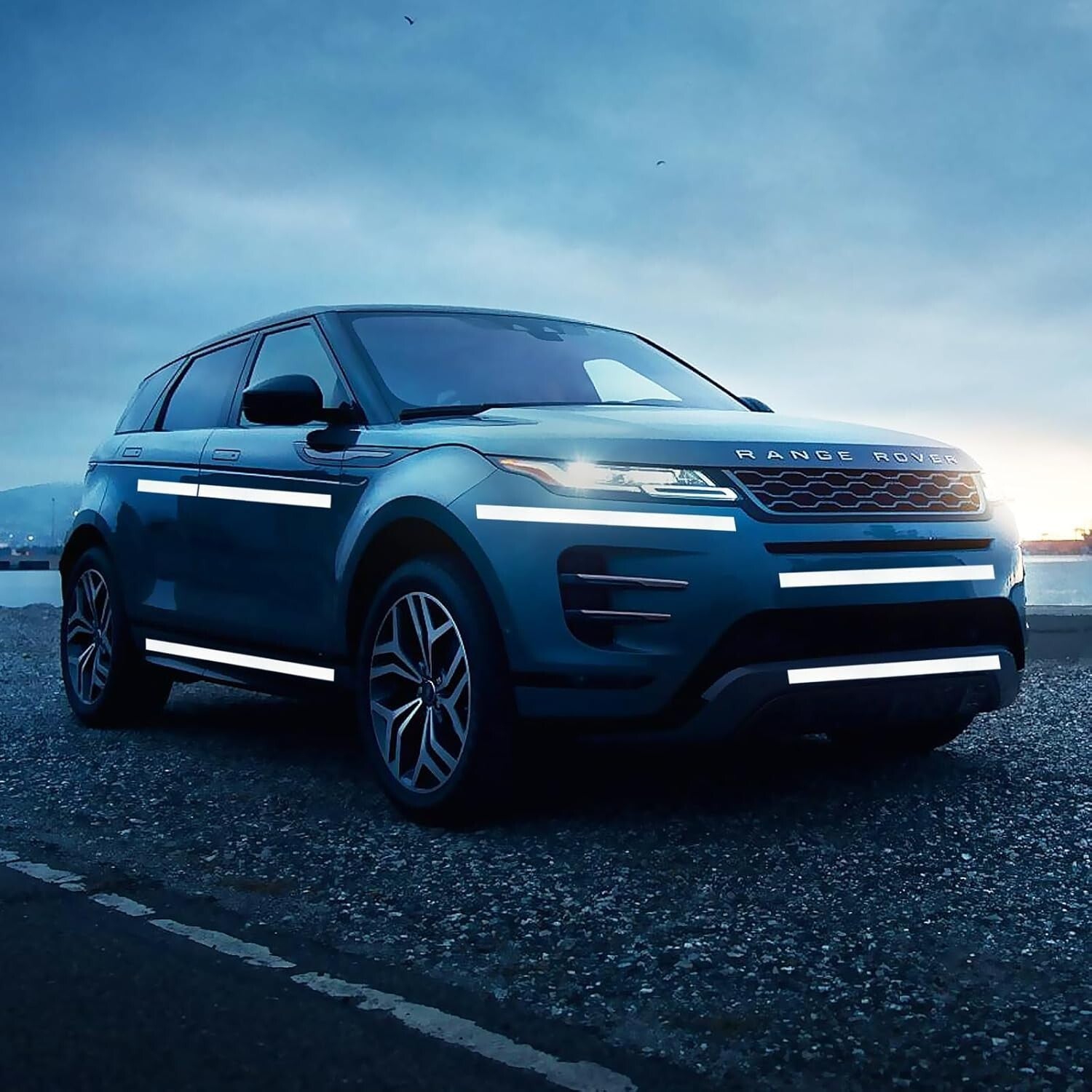 Durable Non-Fading Reflective Tape 2'' x 68 FT for Enhanced Outdoor Safety