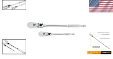 Load image into Gallery viewer, Versatile 84 Tooth Flex Head Ratchet Set - Enclosed Design for Durability