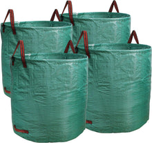 Load image into Gallery viewer, Extra Large 132 Gallon Garden Waste Bags - Durable, Collapsible &amp; Easy to Handle