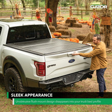 Load image into Gallery viewer, Stylish Low-Profile Tri-Fold Tonneau Cover for 2014-2019 Chevy/GMC Trucks