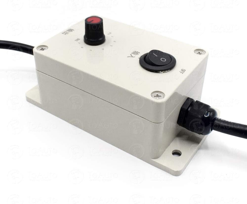 Adjustable AC Motor Speed Controller for Concrete Vibrators - Lightweight Design