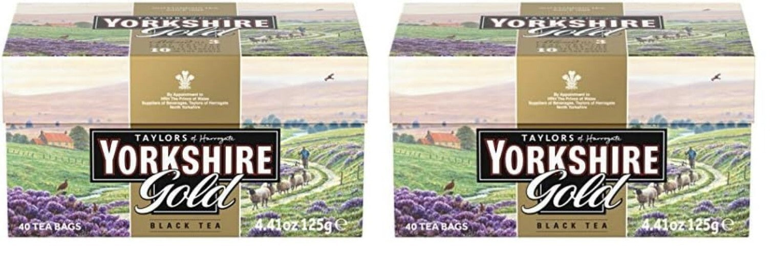 Yorkshire Gold RICH Black Tea Bags - 400 Total - Perfectly Brewed Delight
