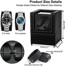 Load image into Gallery viewer, Dual Mode Automatic Watch Winder for Men's &amp; Women’s Watches - Elegant Design