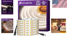 Load image into Gallery viewer, 16.4ft Energy Efficient LED Tape Light, Dimmable 4000K - Ideal for Any Room