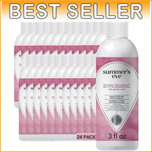 Load image into Gallery viewer, Gynecologist Tested Feminine Wash - Simply Sensitive, 24 Travel Size Bottles