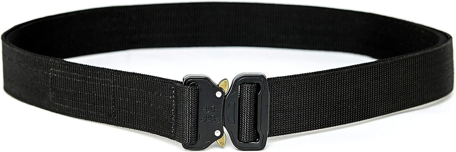 Sturdy 1.5” Nylon Tactical Belt with Secure Buckle - Perfect for Concealed Carry