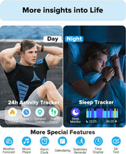 Load image into Gallery viewer, IP68 Waterproof Smart Watch with Bluetooth Calling &amp; Alexa for Fitness Buffs