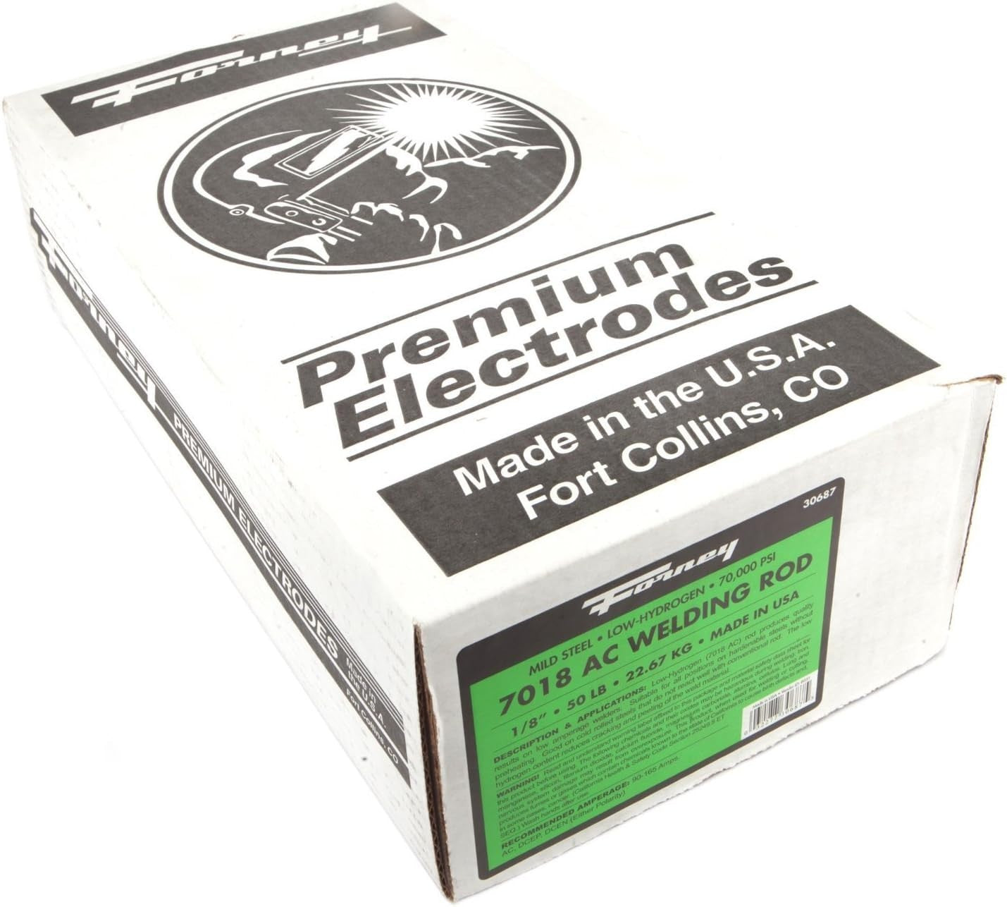 High-Performance 10LB E7018 Welding Rod 1/8" - Ideal for DIY and Professionals