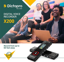 Load image into Gallery viewer, Portable Voice Recorder with Built-In Mic - 32GB, Noise Reduction, Clear Audio