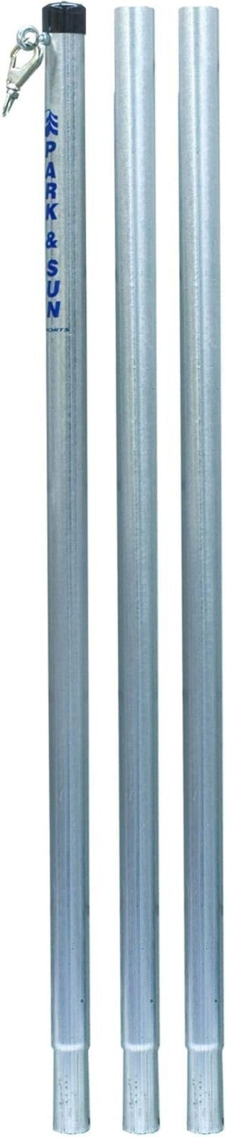 Durable Multi-Color Tetherball Set with Galvanized Steel Pole & Accessories