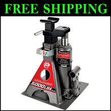 Load image into Gallery viewer, Heavy Duty Hydraulic Jack with Safety Ratchet for Secure Vehicle Lifting