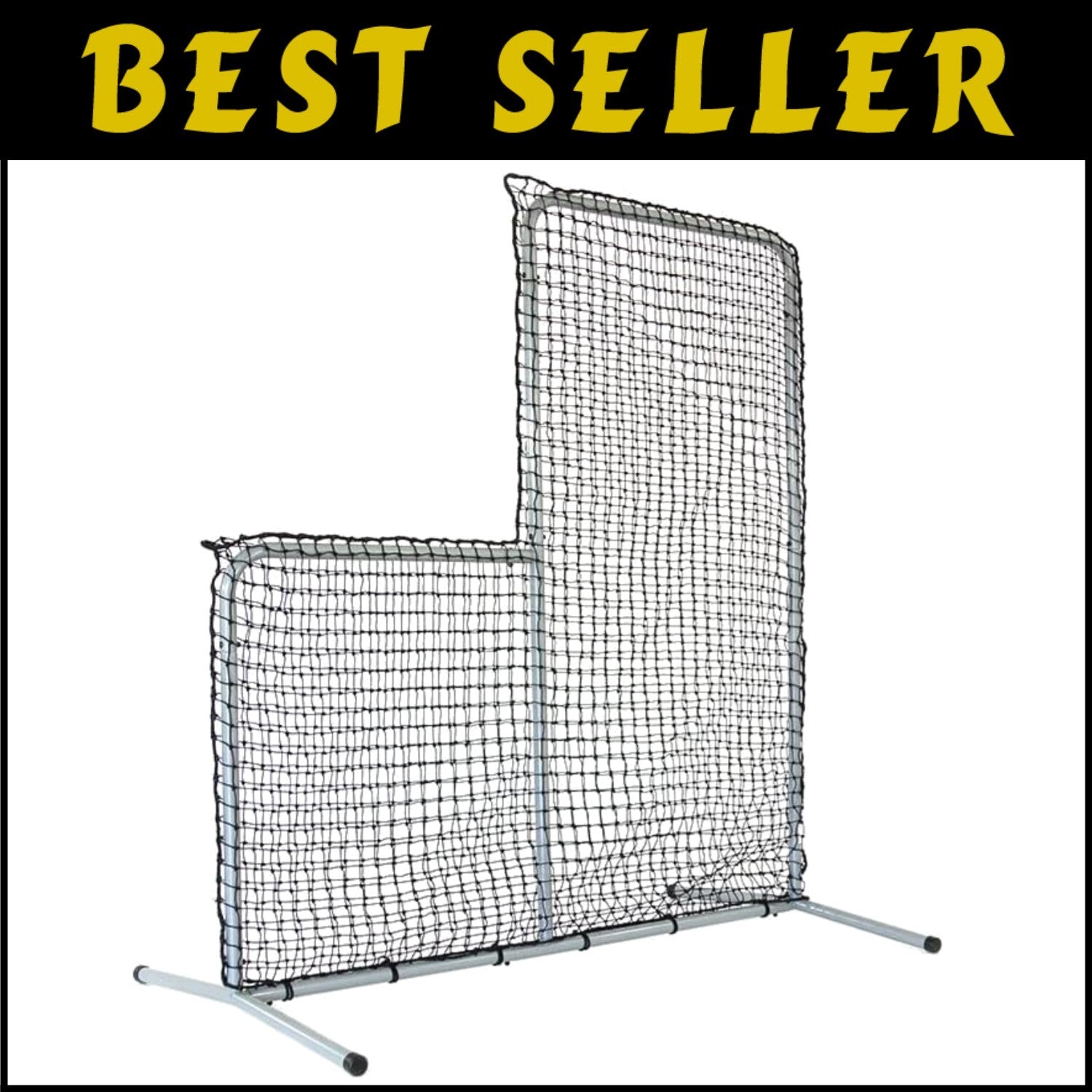 84" Adjustable Baseball & Softball Safety Screen - Ambidextrous, Easy Setup Net