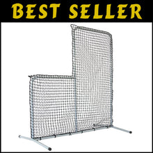 Load image into Gallery viewer, 84" Adjustable Baseball &amp; Softball Safety Screen - Ambidextrous, Easy Setup Net