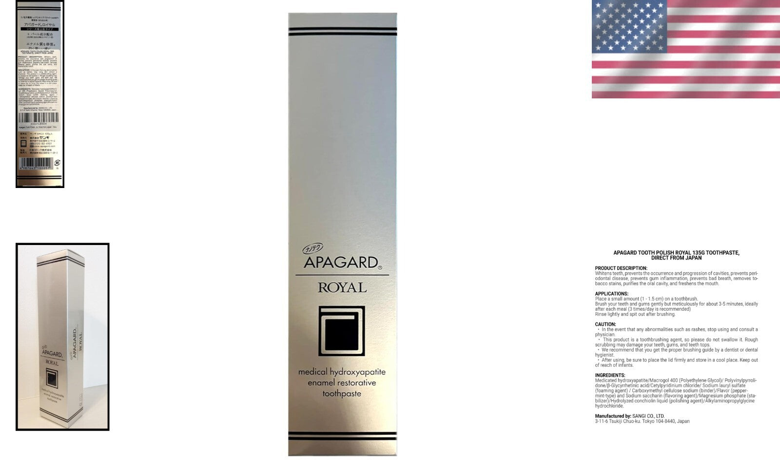 Tooth Polish Royal 135g Unflavored Medicated Toothpaste for Optimal Dental Care