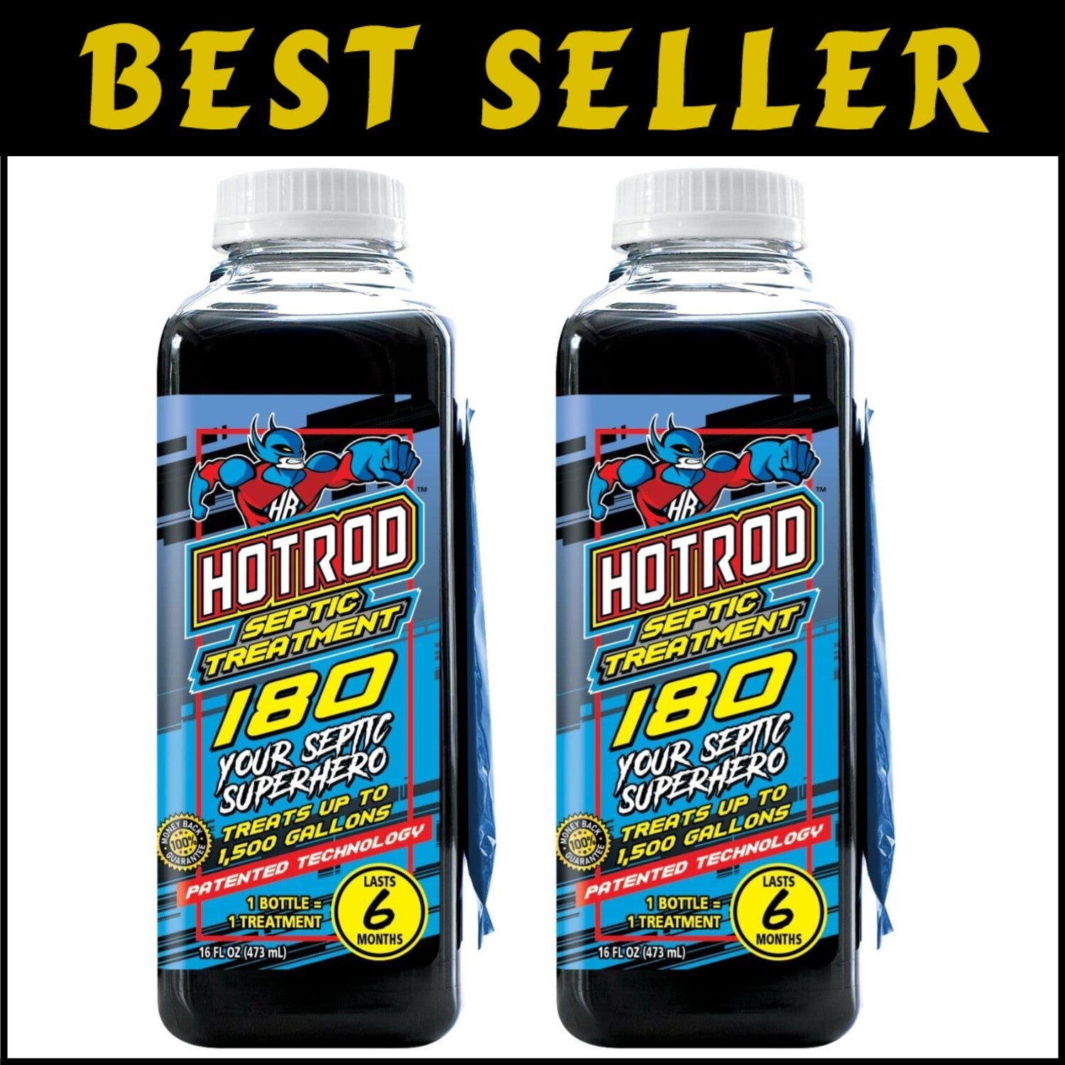 Industrial-Grade Septic Tank Treatment - 12 Month Supply for Optimal Function