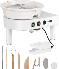 Load image into Gallery viewer, Durable 25CM Pottery Wheel with Brush Motor - Ideal for Craft Studios &amp; Classes