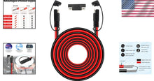 Load image into Gallery viewer, Durable 30FT SAE Connector Cable - Heavy Duty with Polarity Reverse Adapter