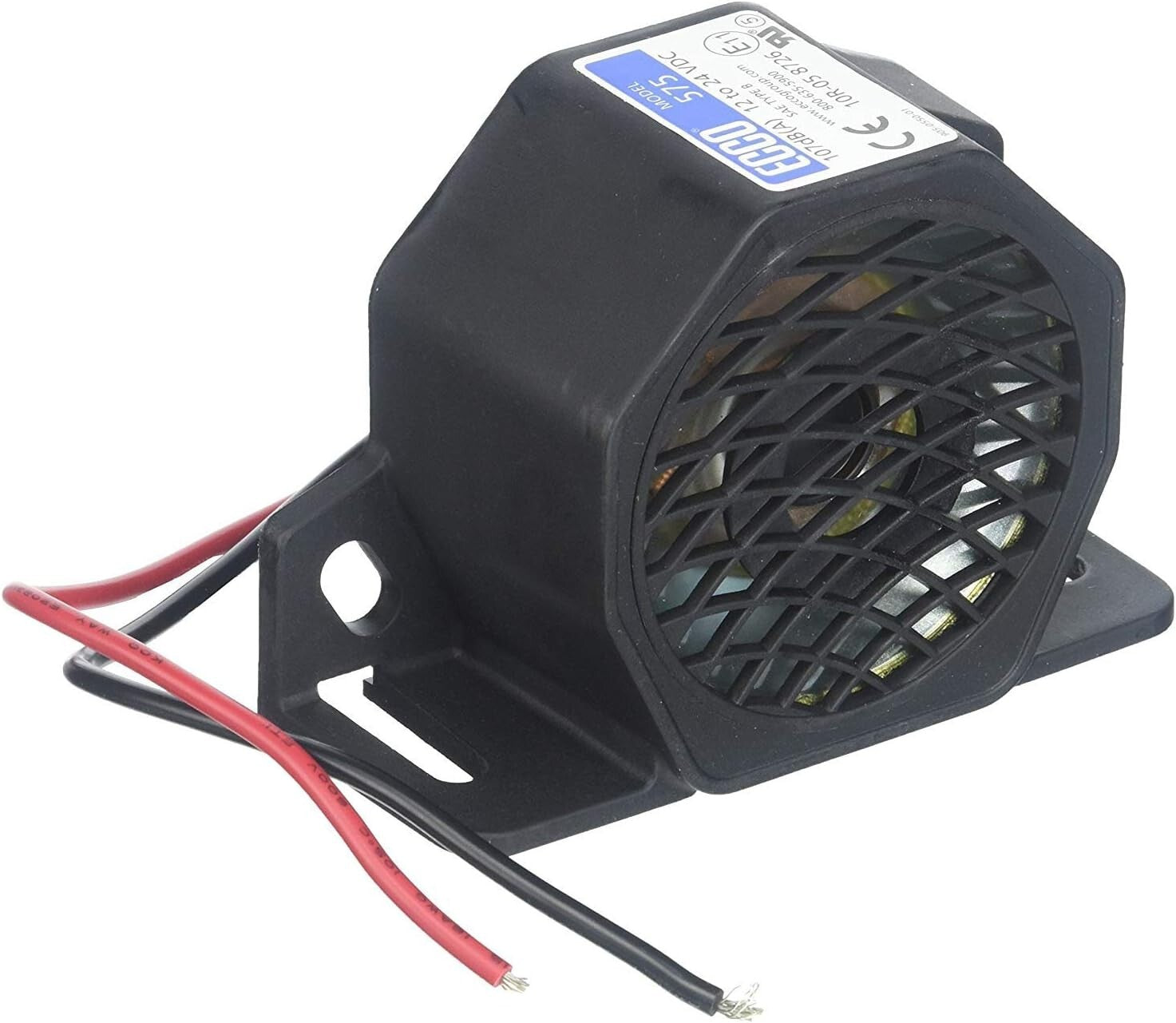 Compact 107 dB Back Up Alarm: Durable and Easy-to-Install Vehicle Safety Device