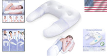 Load image into Gallery viewer, Rebound Memory Foam Support Pillow for Adults - Perfect for Side Sleepers