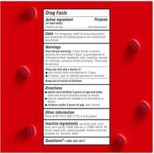Load image into Gallery viewer, Luden's Wild Cherry Sore Throat Drops - 90 Count, Fast Relief for Kids &amp; Adults