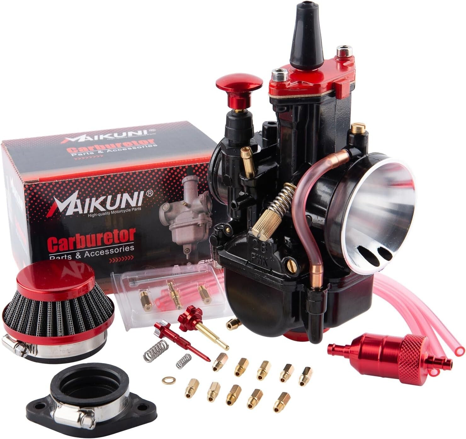 CNC Adjustable 34mm Carburetor - Performance Upgrade for Dirt & Off-Road Bikes