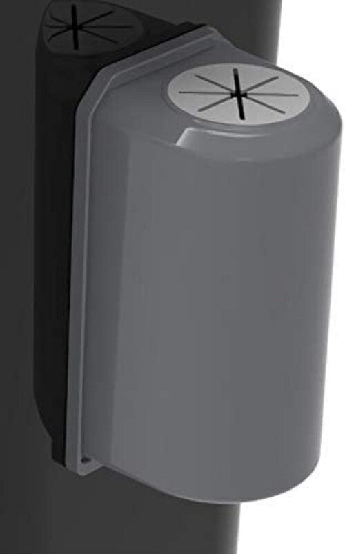 Transparent Outdoor Dog Waste Bin - Easy Clean-up with Built-in Deodorizer