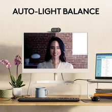 Load image into Gallery viewer, Brio 101 Full HD 1080p Webcam with Mic &amp; Privacy Shutter – Perfect for Meetings
