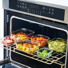 Load image into Gallery viewer, Stackable 40-Piece Glass Containers with Airtight Lids for Kitchen Organization