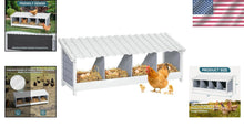 Load image into Gallery viewer, Premium Wooden Chicken Nesting Box - Weatherproof &amp; Easy to Clean Design