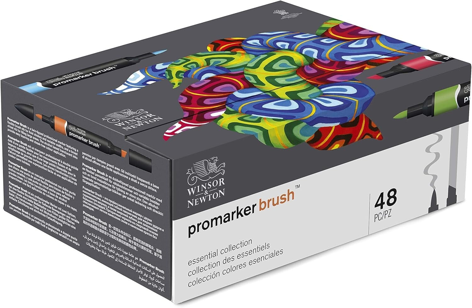 Essential 48-Count ProMarker Art Marker Set - Perfect for Drawing & Illustration