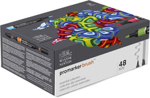 Load image into Gallery viewer, Essential 48-Count ProMarker Art Marker Set - Perfect for Drawing &amp; Illustration